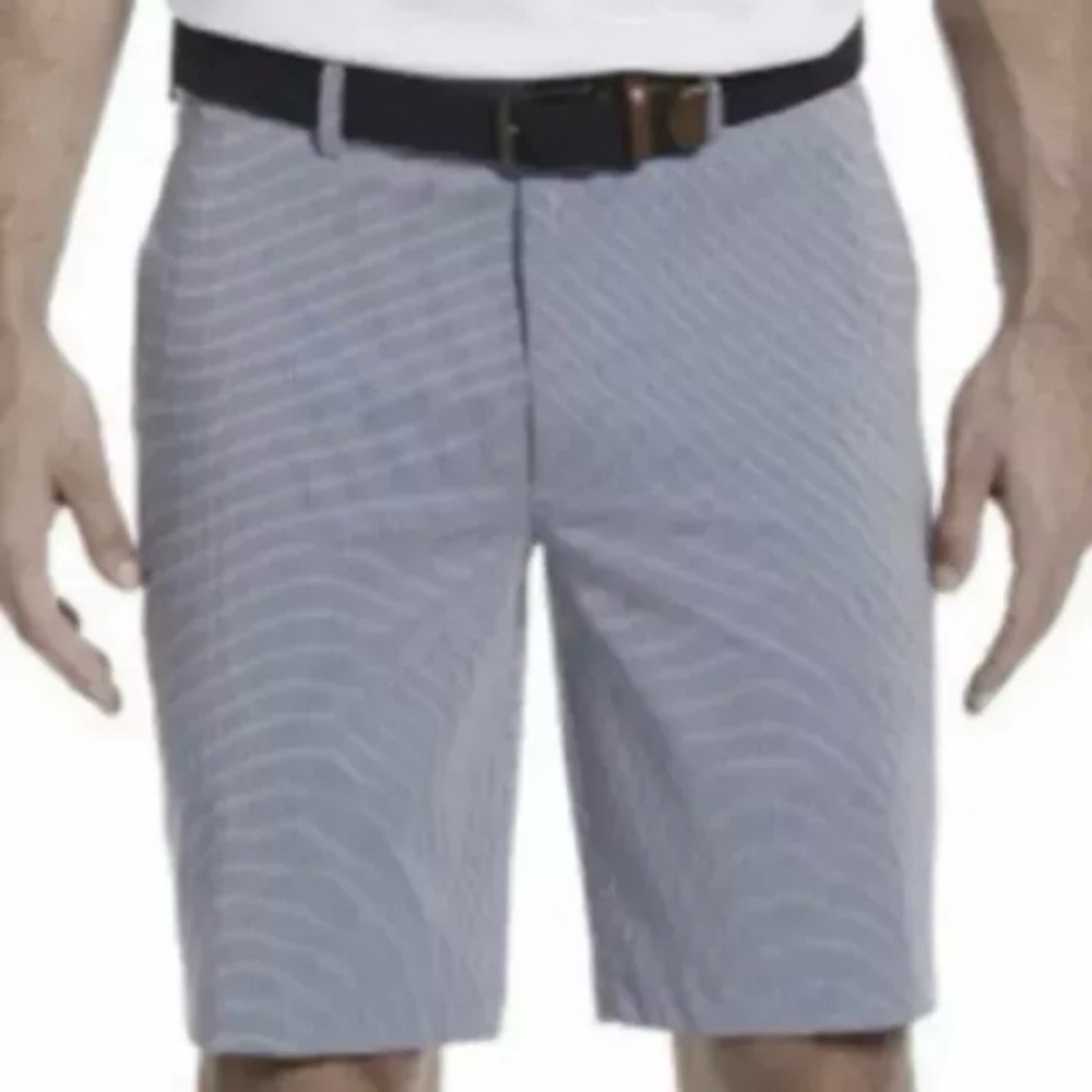 PGA Tour Men’s Blue Plaid Shorts Size 40